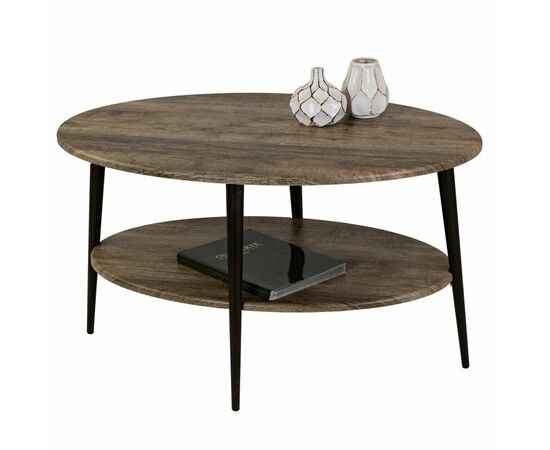 Стол журнальный BeautyStyle 29 дуб крымский состаренный/эбеновое дерево, изображение 10 | Интернет магазин мебели и декора LifeDekor