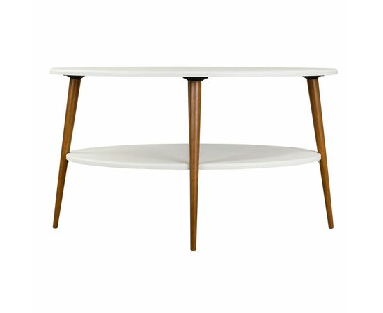 Стол журнальный BeautyStyle 29 белый/бук, изображение 2 | Интернет магазин мебели и декора LifeDekor