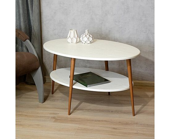 Стол журнальный BeautyStyle 29 белый/бук, изображение 8 | Интернет магазин мебели и декора LifeDekor