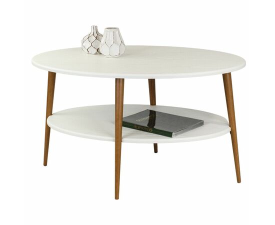 Стол журнальный BeautyStyle 29 белый/бук, изображение 6 | Интернет магазин мебели и декора LifeDekor