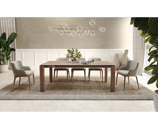 Стол раскладной Aron (180+40), шпон | Интернет магазин мебели и декора LifeDekor