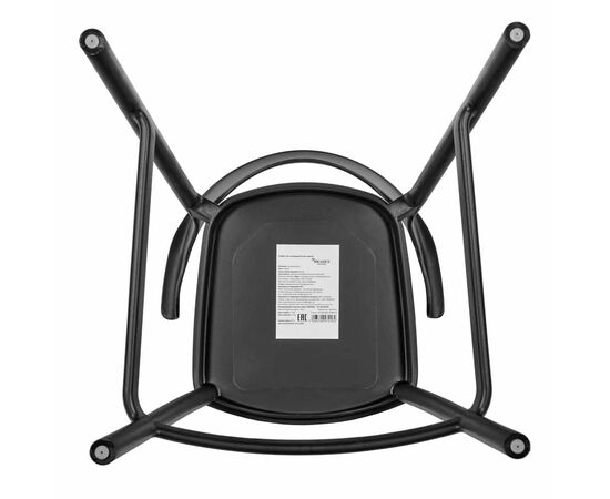 Стул полубарный Forma, чёрный, изображение 8 | Интернет магазин мебели и декора LifeDekor