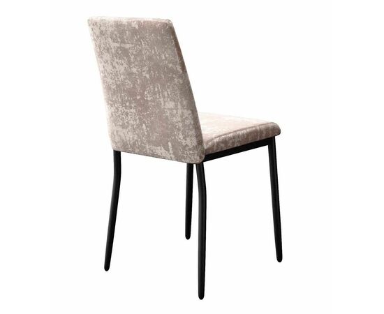 Стул DikLine 270 M02 бежевый, ножки черные, изображение 4 | Интернет магазин мебели и декора LifeDekor