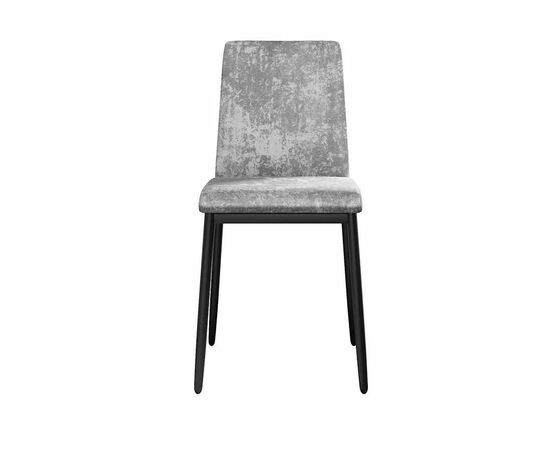 Стул DikLine 270 M13 светло-серый, ножки черные, изображение 2 | Интернет магазин мебели и декора LifeDekor