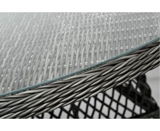 "Дольче" обеденная группа из искусственного ротанга, цвет графит, изображение 30 | Интернет магазин мебели и декора LifeDekor