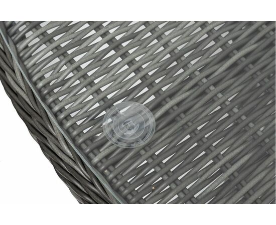 "Дольче" обеденная группа из искусственного ротанга, цвет графит, изображение 32 | Интернет магазин мебели и декора LifeDekor