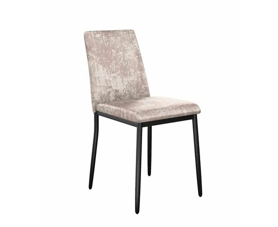 Стул DikLine 270 M02 бежевый, ножки черные | Интернет магазин мебели и декора LifeDekor