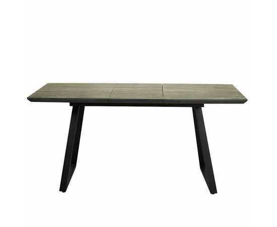 Стол Stockholm раскладной 120-160х80х75см, серый дуб, изображение 5 | Интернет магазин мебели и декора LifeDekor