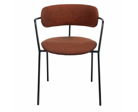 Стул Ant букле терракотовый, изображение 2 | Интернет магазин мебели и декора LifeDekor