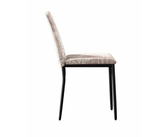 Стул DikLine 270 M02 бежевый, ножки черные, изображение 3 | Интернет магазин мебели и декора LifeDekor