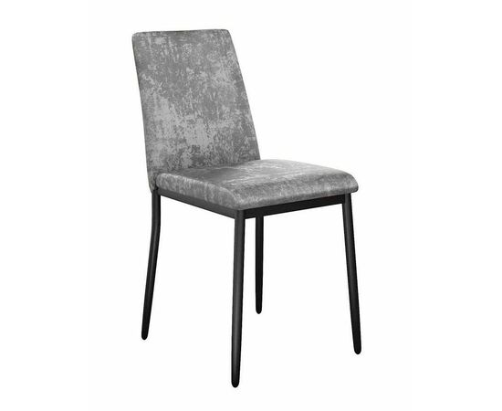 Стул DikLine 270 M13 светло-серый, ножки черные | Интернет магазин мебели и декора LifeDekor