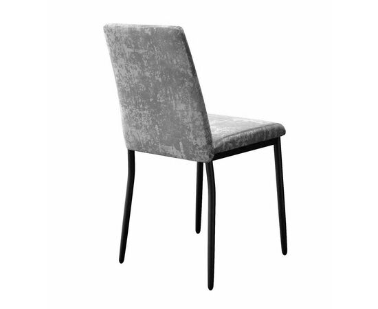 Стул DikLine 270 M13 светло-серый, ножки черные, изображение 4 | Интернет магазин мебели и декора LifeDekor