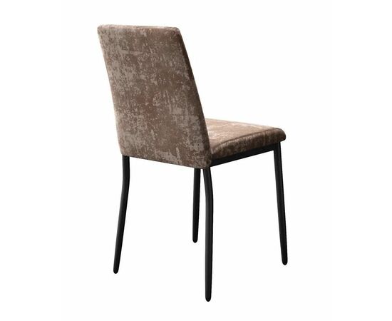 Стул DikLine 270 M05 шоколад, ножки черные, изображение 4 | Интернет магазин мебели и декора LifeDekor