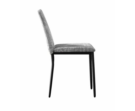 Стул DikLine 270 M13 светло-серый, ножки черные, изображение 3 | Интернет магазин мебели и декора LifeDekor