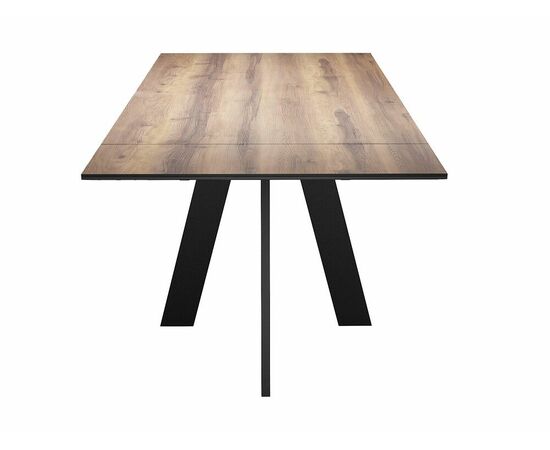 Стол обеденный WINGS Дуб делано/Черный, Черный, изображение 7 | Интернет магазин мебели и декора LifeDekor