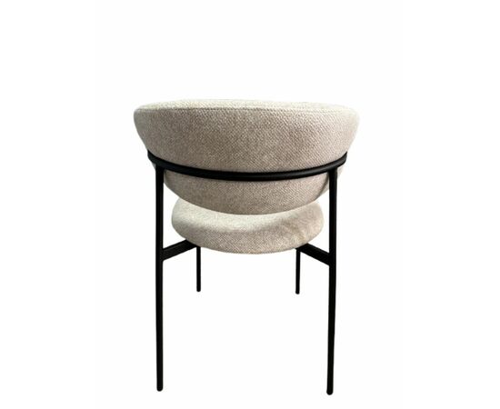 Дизайнерский стул Palermo букле латте, изображение 4 | Интернет магазин мебели и декора LifeDekor