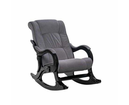 Кресло-качалка модель 77 (Венге / ткань V 32), изображение 3 | Интернет магазин мебели и декора LifeDekor