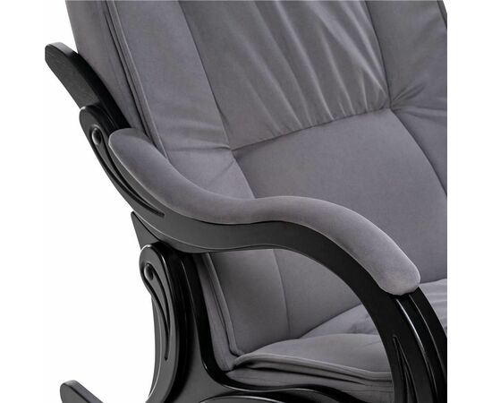 Кресло-качалка модель 77 (Венге / ткань V 32), изображение 8 | Интернет магазин мебели и декора LifeDekor