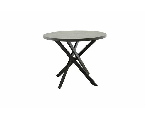 Стол Рига D950, Ароза реликтовая, Антрацит, изображение 3 | Интернет магазин мебели и декора LifeDekor