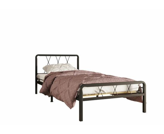 Кровать КМД 18 КЛЭР 90 черный | Интернет магазин мебели и декора LifeDekor