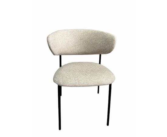 Дизайнерский стул Palermo букле латте, изображение 5 | Интернет магазин мебели и декора LifeDekor