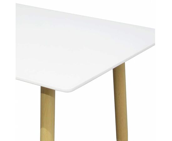 Стол Snow 120х80х75см, белый, изображение 2 | Интернет магазин мебели и декора LifeDekor