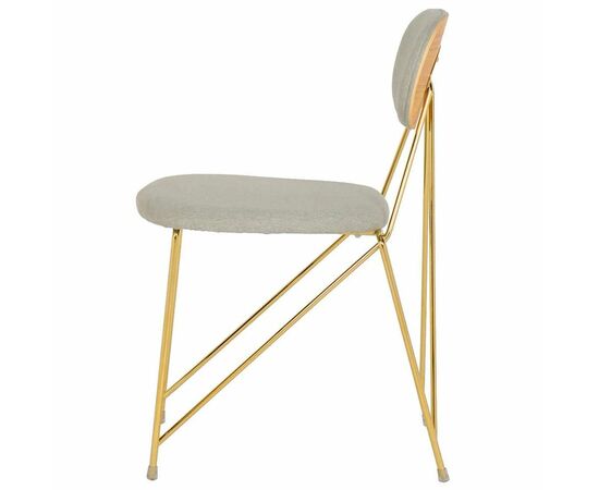 Стул Alice серый, изображение 2 | Интернет магазин мебели и декора LifeDekor