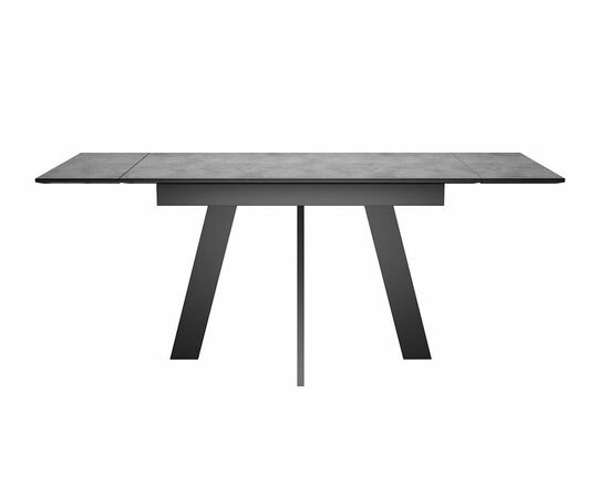 Стол обеденный WINGS Северный камень/Черный, Черный, изображение 2 | Интернет магазин мебели и декора LifeDekor