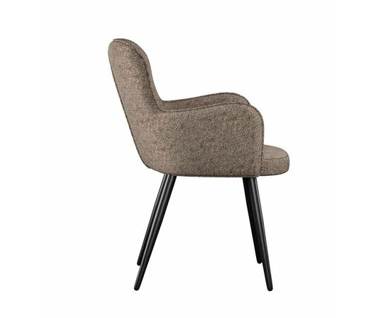 Стул DikLine 503 поворотный NS05 CAPPUCCINO, ножки черные, изображение 2 | Интернет магазин мебели и декора LifeDekor