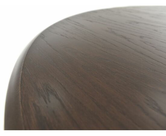 Стол «Леонардо 1» (D 1000), орех темный, изображение 5 | Интернет магазин мебели и декора LifeDekor