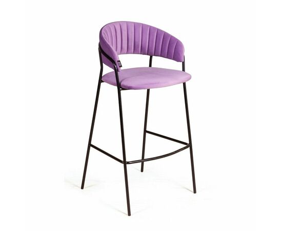 Стул барный Kelly, велюр Holland 36 | Интернет магазин мебели и декора LifeDekor