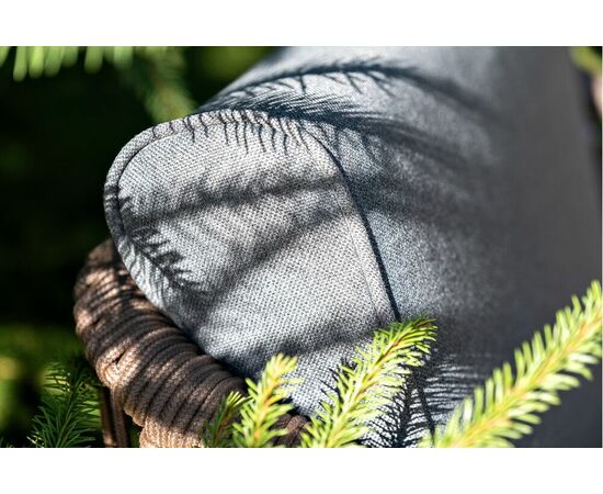 "Канны" лаунж-зона 5-местная плетеная из роупа (веревки), роуп коричневый, изображение 10 | Интернет магазин мебели и декора LifeDekor