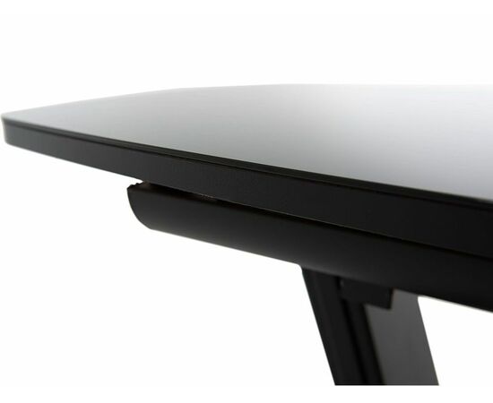 Стол «Севилья» MODERN ПМ стекло OPTI, черный, изображение 6 | Интернет магазин мебели и декора LifeDekor