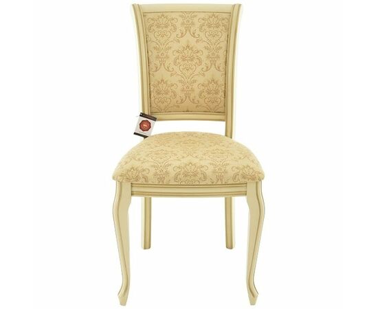 Стул «Кабриоль», Андрис вензель беж, слоновая кость, изображение 3 | Интернет магазин мебели и декора LifeDekor
