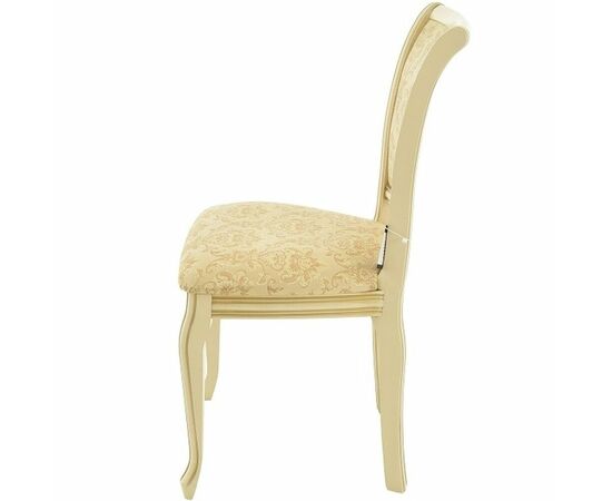 Стул «Кабриоль», Андрис вензель беж, слоновая кость, изображение 4 | Интернет магазин мебели и декора LifeDekor