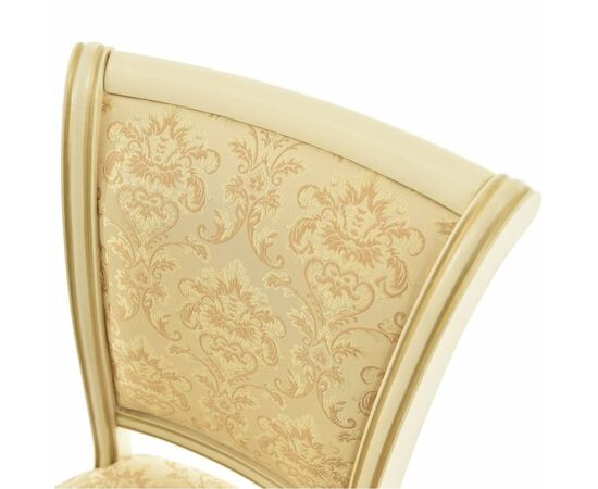 Стул «Кабриоль», Андрис вензель беж, слоновая кость, изображение 7 | Интернет магазин мебели и декора LifeDekor