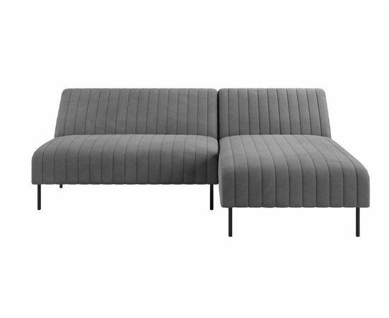 Baccara диван-кровать с шезлонгом, без подлокотников, бархат 03, изображение 6 | Интернет магазин мебели и декора LifeDekor