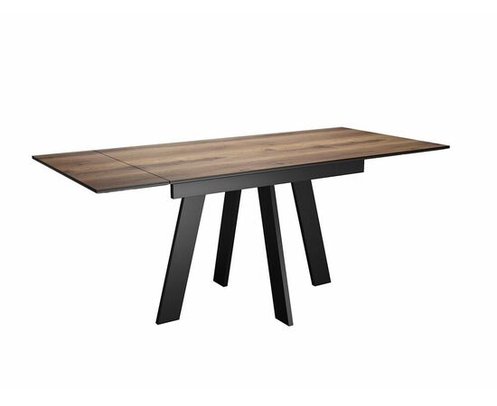 Стол обеденный WINGS Дуб делано/Черный, Черный, изображение 2 | Интернет магазин мебели и декора LifeDekor