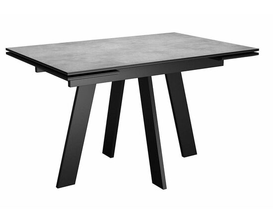 Стол обеденный WINGS Северный камень/Черный, Черный | Интернет магазин мебели и декора LifeDekor
