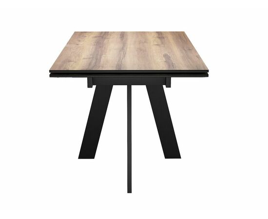Стол обеденный WINGS Дуб делано/Черный, Черный, изображение 8 | Интернет магазин мебели и декора LifeDekor