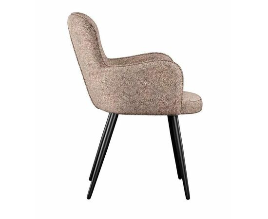 Стул DikLine 503 поворотный NS04 CREAM, ножки черные, изображение 3 | Интернет магазин мебели и декора LifeDekor