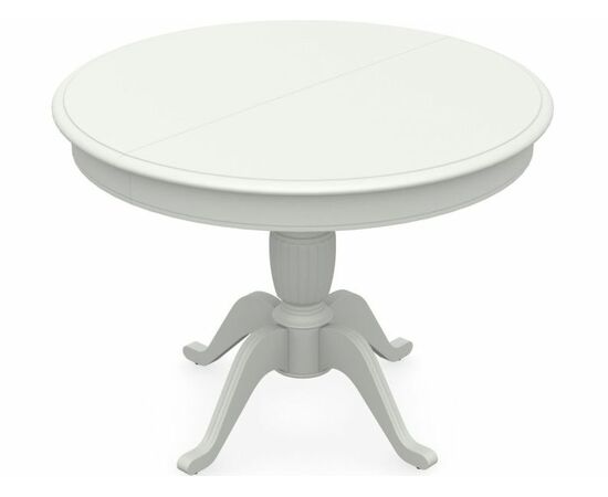 Стол «Леонардо 1» (D 1000), эмаль белая | Интернет магазин мебели и декора LifeDekor