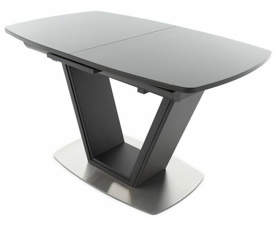 Стол «Севилья» MODERN ПМ стекло OPTI, черный | Интернет магазин мебели и декора LifeDekor