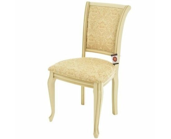 Стул «Кабриоль», Андрис вензель беж, слоновая кость | Интернет магазин мебели и декора LifeDekor