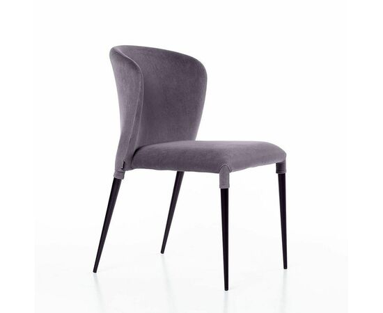 Стул Albert (Альберт), бархат светло-серый 26, изображение 8 | Интернет магазин мебели и декора LifeDekor