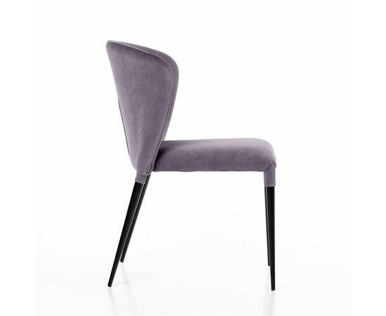 Стул Albert (Альберт), бархат светло-серый 26, изображение 2 | Интернет магазин мебели и декора LifeDekor