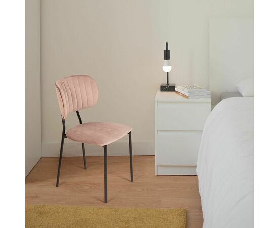 Стул Frost, бархат бежевый 5, изображение 4 | Интернет магазин мебели и декора LifeDekor