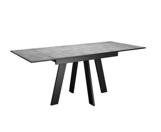 Стол обеденный WINGS Северный камень/Черный, Черный, изображение 4 | Интернет магазин мебели и декора LifeDekor