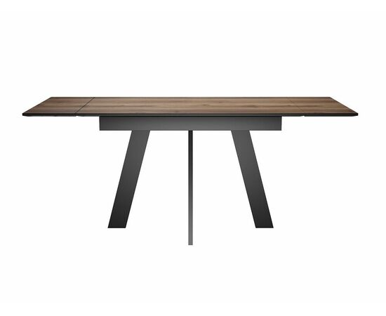 Стол обеденный WINGS Дуб делано/Черный, Черный, изображение 3 | Интернет магазин мебели и декора LifeDekor