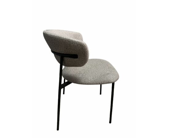 Дизайнерский стул Palermo букле капучино, изображение 2 | Интернет магазин мебели и декора LifeDekor